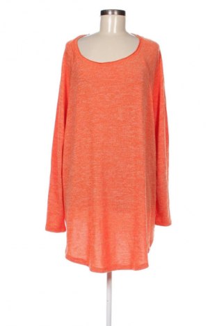 Γυναικεία μπλούζα SHEIN, Μέγεθος 4XL, Χρώμα Πορτοκαλί, Τιμή 6,46 €