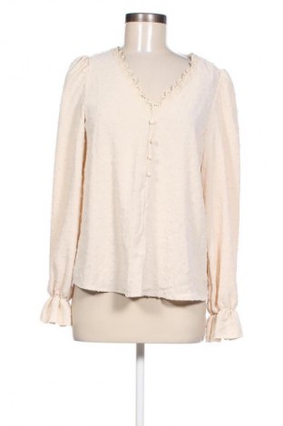 Γυναικεία μπλούζα SHEIN, Μέγεθος M, Χρώμα  Μπέζ, Τιμή 5,29 €