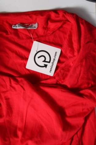 Damen Shirt SZACHOWNICA, Größe L, Farbe Rot, Preis 7,61 €