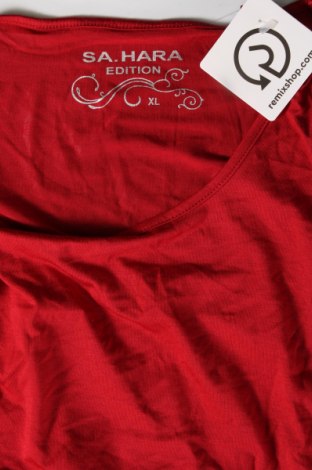 Γυναικεία μπλούζα Sa. Hara, Μέγεθος XL, Χρώμα Κόκκινο, Τιμή 7,05 €