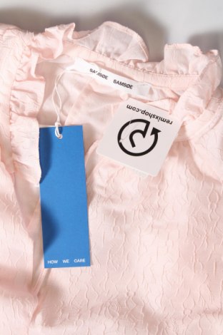Дамска блуза Samsoe & Samsoe, Размер S, Цвят Розов, Цена 54,00 лв.