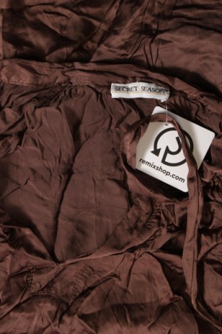 Дамска блуза Secret Season, Размер M, Цвят Кафяв, Цена 17,00 лв.