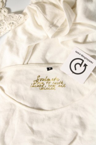 Γυναικεία μπλούζα Soulmate, Μέγεθος S, Χρώμα Λευκό, Τιμή 10,54 €