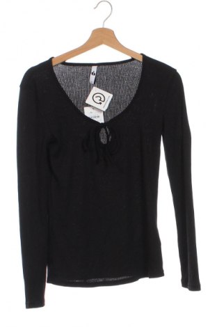 Γυναικεία μπλούζα Takko Fashion, Μέγεθος S, Χρώμα Μαύρο, Τιμή 7,67 €