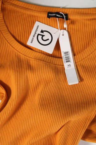 Γυναικεία μπλούζα Tally Weijl, Μέγεθος XS, Χρώμα Πορτοκαλί, Τιμή 6,39 €