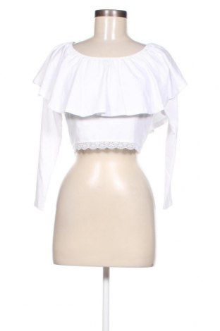 Γυναικεία μπλούζα Tally Weijl, Μέγεθος L, Χρώμα Λευκό, Τιμή 7,19 €