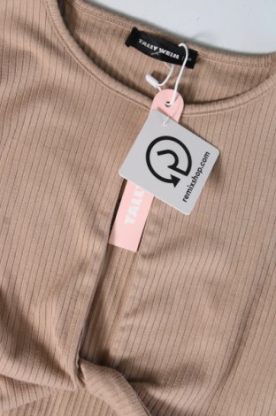 Damen Shirt Tally Weijl, Größe XS, Farbe Beige, Preis € 5,59