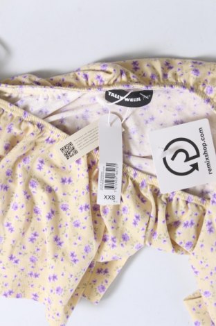 Damen Shirt Tally Weijl, Größe XS, Farbe Gelb, Preis 6,07 €