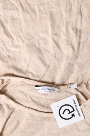 Damen Shirt Tchibo, Größe M, Farbe Beige, Preis 7,27 €