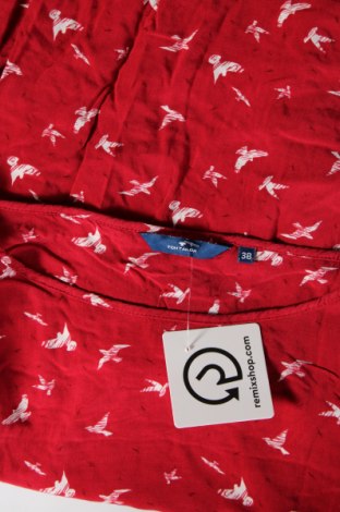 Γυναικεία μπλούζα Tom Tailor, Μέγεθος M, Χρώμα Κόκκινο, Τιμή 10,78 €