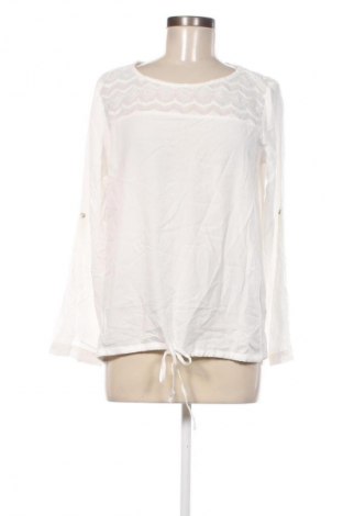 Γυναικεία μπλούζα Tom Tailor, Μέγεθος M, Χρώμα Λευκό, Τιμή 11,57 €