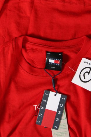 Dámská halenka Tommy Jeans, Velikost L, Barva Červená, Cena  1 244,00 Kč