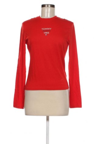 Bluză de femei Tommy Jeans, Mărime L, Culoare Roșu, Preț 256,58 Lei
