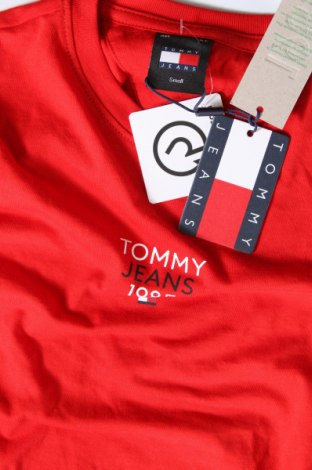 Дамска блуза Tommy Jeans, Размер S, Цвят Червен, Цена 93,60 лв.