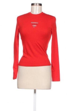 Дамска блуза Tommy Jeans, Размер S, Цвят Червен, Цена 78,00 лв.