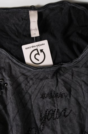 Damen Shirt Tredy, Größe S, Farbe Grau, Preis 4,63 €