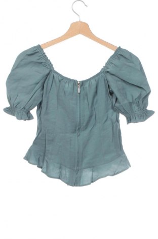 Дамска блуза Trendyol, Размер XS, Цвят Зелен, Цена 30,80 лв.