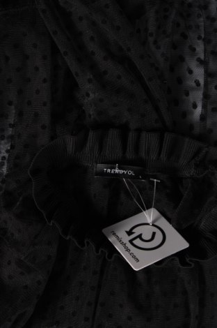 Bluză de femei Trendyol, Mărime L, Culoare Negru, Preț 52,00 Lei