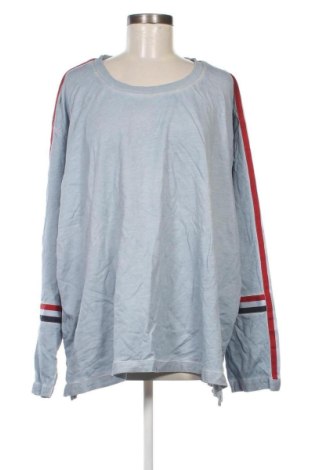 Γυναικεία μπλούζα Ulla Popken, Μέγεθος 3XL, Χρώμα Μπλέ, Τιμή 19,98 €