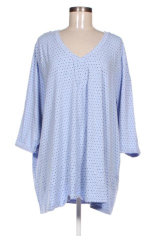 Damen Shirt Ulla Popken, Größe 4XL, Farbe Blau, Preis 23,66 €