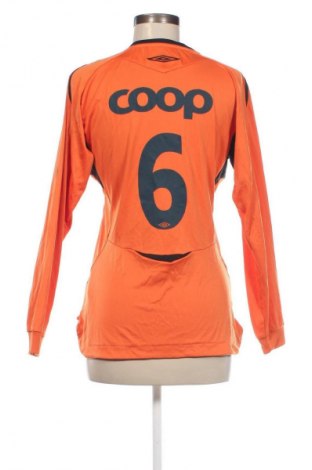 Γυναικεία μπλούζα Umbro, Μέγεθος M, Χρώμα Πορτοκαλί, Τιμή 6,18 €