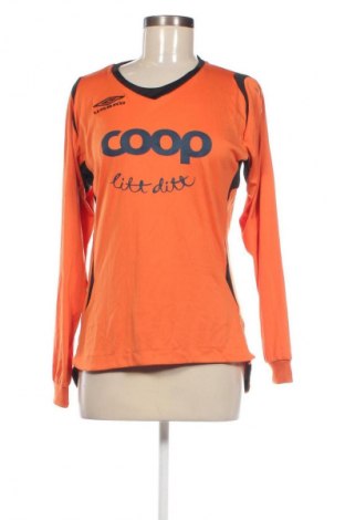 Дамска блуза Umbro, Размер M, Цвят Оранжев, Цена 11,25 лв.