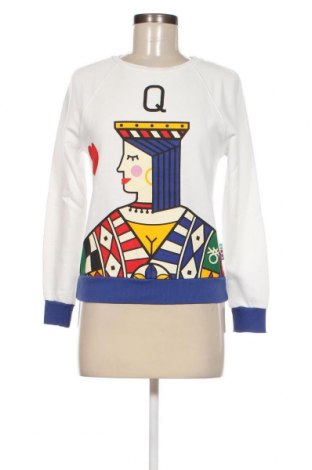 Γυναικεία μπλούζα United Colors Of Benetton, Μέγεθος XS, Χρώμα Λευκό, Τιμή 17,86 €