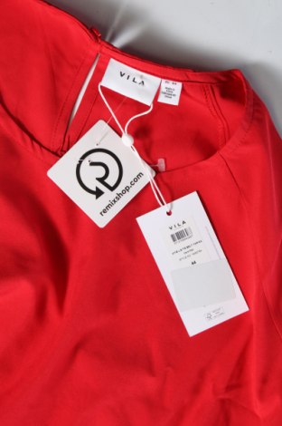 Дамска блуза VILA, Размер XL, Цвят Червен, Цена 25,30 лв.