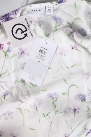 Γυναικεία μπλούζα VILA, Μέγεθος XS, Χρώμα Λευκό, Τιμή 10,67 €
