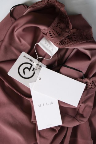 Damen Shirt VILA, Größe M, Farbe Aschrosa, Preis 9,48 €