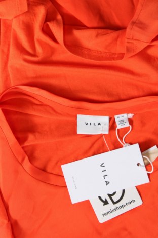 Γυναικεία μπλούζα VILA, Μέγεθος M, Χρώμα Πορτοκαλί, Τιμή 9,48 €