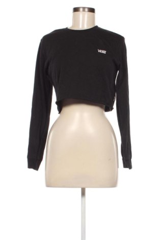 Γυναικεία μπλούζα Vans, Μέγεθος S, Χρώμα Μαύρο, Τιμή 12,00 €