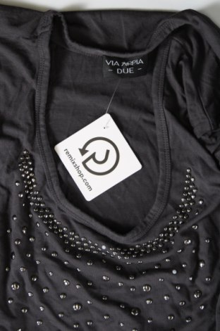 Γυναικεία μπλούζα Via Appia, Μέγεθος XXL, Χρώμα Γκρί, Τιμή 10,52 €