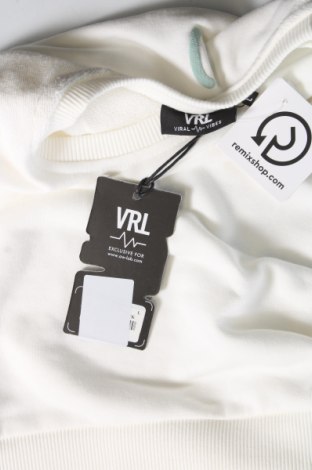 Γυναικεία μπλούζα Viral Vibes, Μέγεθος L, Χρώμα Λευκό, Τιμή 19,85 €