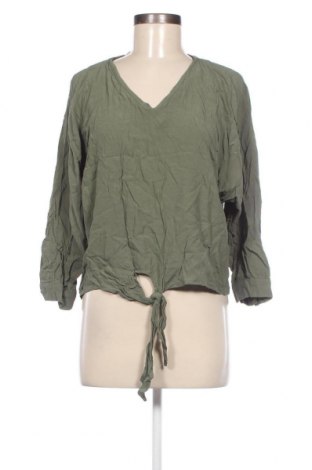 Γυναικεία μπλούζα Vivance, Μέγεθος XL, Χρώμα Πράσινο, Τιμή 6,46 €
