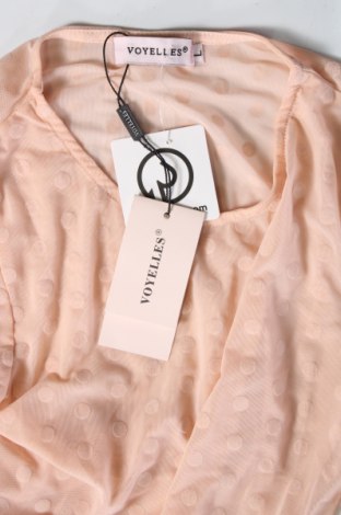 Γυναικεία μπλούζα Voyelles, Μέγεθος L, Χρώμα  Μπέζ, Τιμή 9,59 €