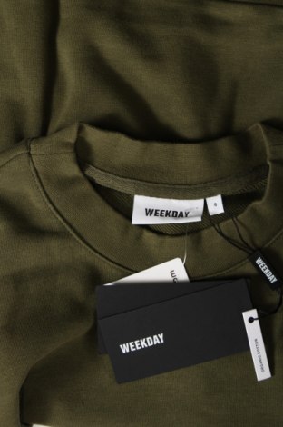 Γυναικεία μπλούζα Weekday, Μέγεθος S, Χρώμα Πράσινο, Τιμή 5,93 €