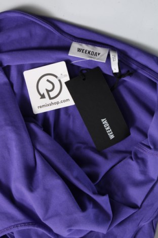 Γυναικεία μπλούζα Weekday, Μέγεθος L, Χρώμα Βιολετί, Τιμή 11,86 €