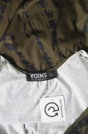 Дамска блуза Yoins, Размер XS, Цвят Зелен, Цена 9,50 лв.