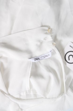 Дамска блуза Zara, Размер XS, Цвят Бял, Цена 13,50 лв.