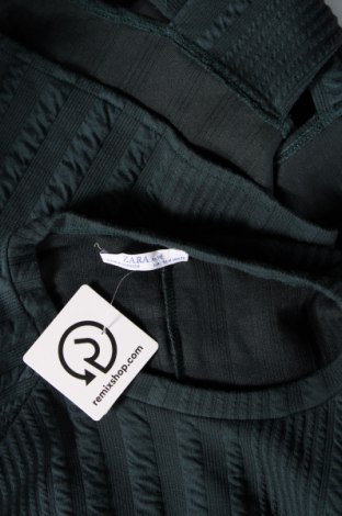 Γυναικεία μπλούζα Zara, Μέγεθος M, Χρώμα Πράσινο, Τιμή 8,30 €