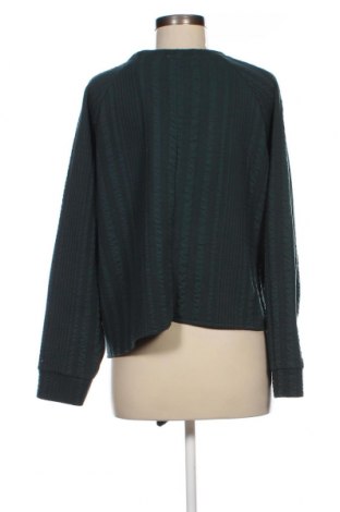 Дамска блуза Zara, Размер M, Цвят Зелен, Цена 16,23 лв.