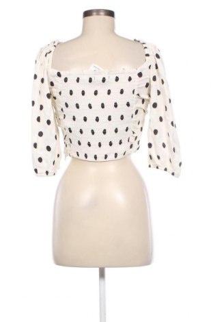 Дамска блуза Zara, Размер L, Цвят Екрю, Цена 19,55 лв.