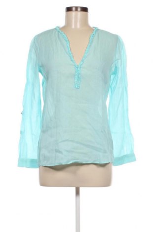Дамска блуза Zara, Размер S, Цвят Син, Цена 14,58 лв.