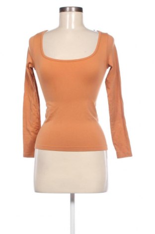 Дамска блуза Zara, Размер XS, Цвят Бежов, Цена 14,85 лв.