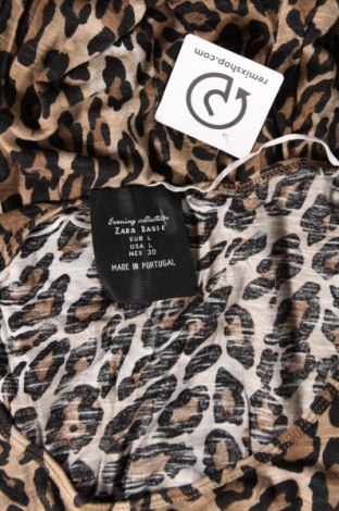 Дамска блуза Zara, Размер L, Цвят Многоцветен, Цена 15,60 лв.