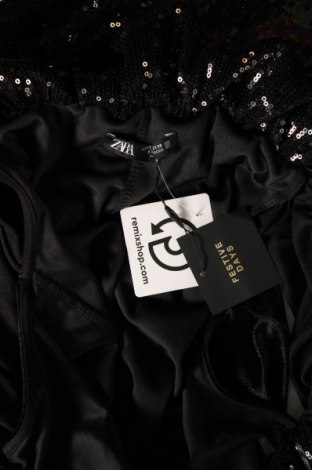 Bluză de femei Zara, Mărime M, Culoare Negru, Preț 71,40 Lei
