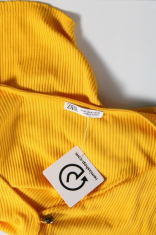 Bluză de femei Zara, Mărime M, Culoare Galben, Preț 41,35 Lei