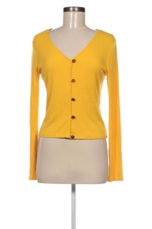 Дамска блуза Zara, Размер M, Цвят Жълт, Цена 16,21 лв.