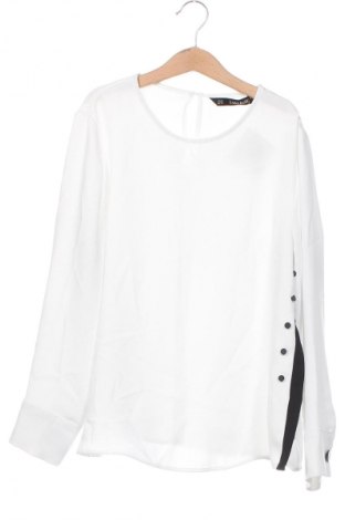 Γυναικεία μπλούζα Zara, Μέγεθος XS, Χρώμα Λευκό, Τιμή 13,84 €